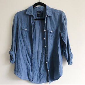 American eagle button down